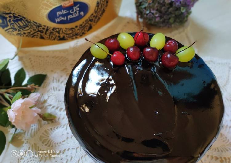 Steamed Moist Chocolate Cake