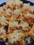 Veg cheesy puff biscuits