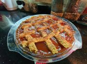Una foto de pastafrola tradicional