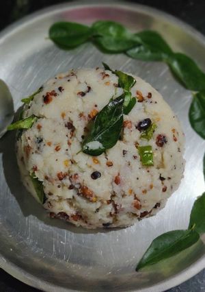 A picture of Rava upma.