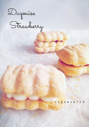 Foto resep Daqouise strawberry