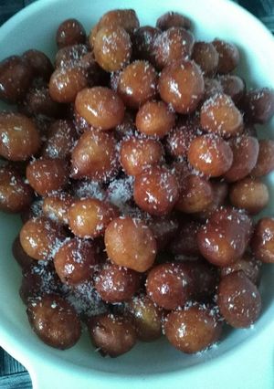 صورة لوصفة عوامات او لقیمات او لقمة القاضی