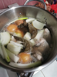 Foto resep Chicken Stock (Air Kaldu Ayam)