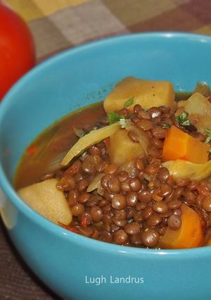 Una foto de Guiso de lentejas - Cocina india