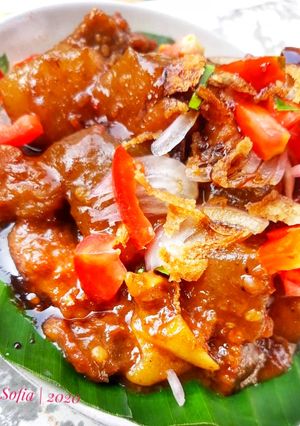 Foto resep Sate Kikil Goreng