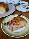 Torta con lamponi