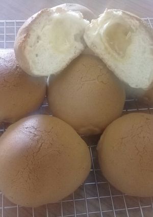 Foto resep Roti boy garing diluar lembut di dalam
