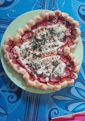 Foto resep Pizza sosis
