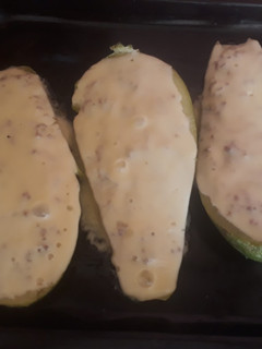 Una foto de Zapallo italiano relleno
