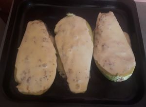 Una foto de Zapallo italiano relleno