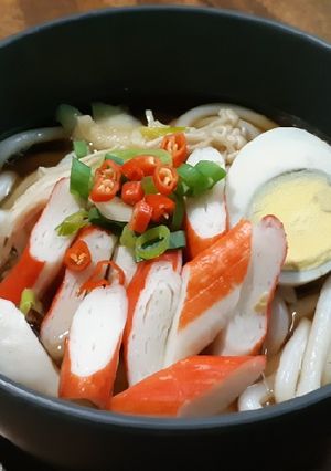 Foto resep Crab Stick Udon