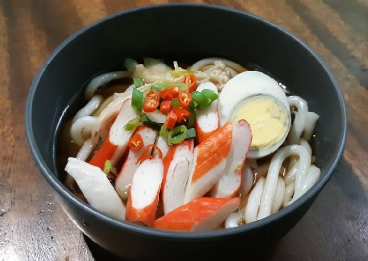 Resep Crab Stick Udon yang Bikin Ngiler