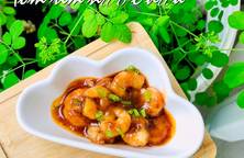 Ăn dặm- tôm rim nước dừa