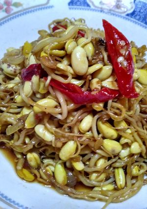 Foto resep Oseng Tokolan Dele / Tumis Toge Kedelai / kecambah kedelai