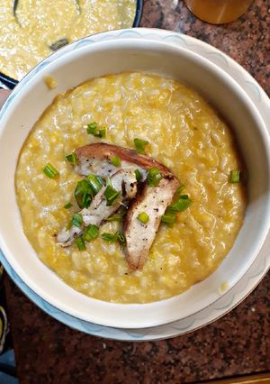 Una foto de Risotto de Calabaza con Arroz doble carolina