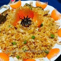 A picture of Carrot Rice.