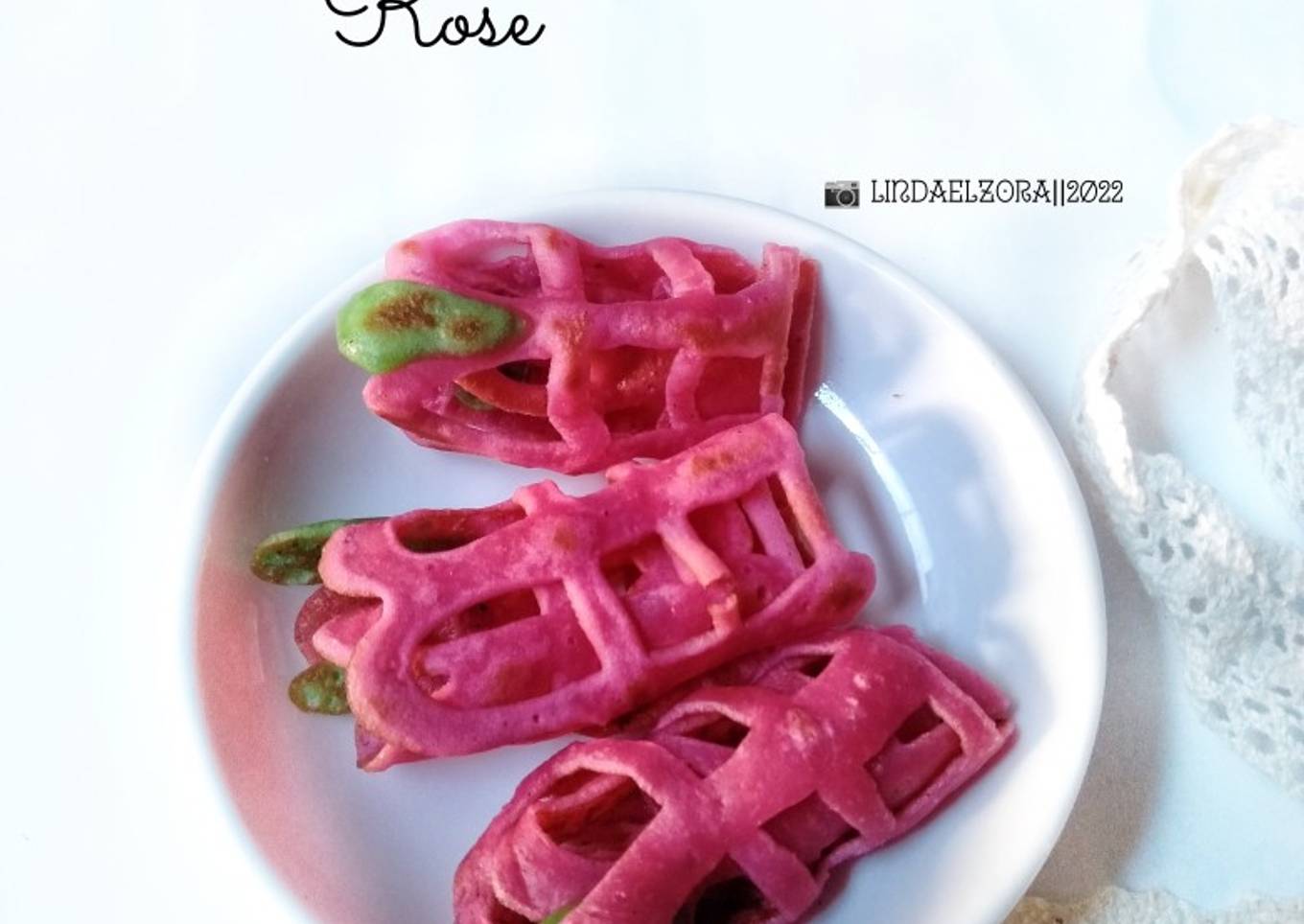 77. Kue Laba-laba Rose