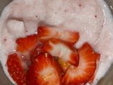 Helado de frutilla
