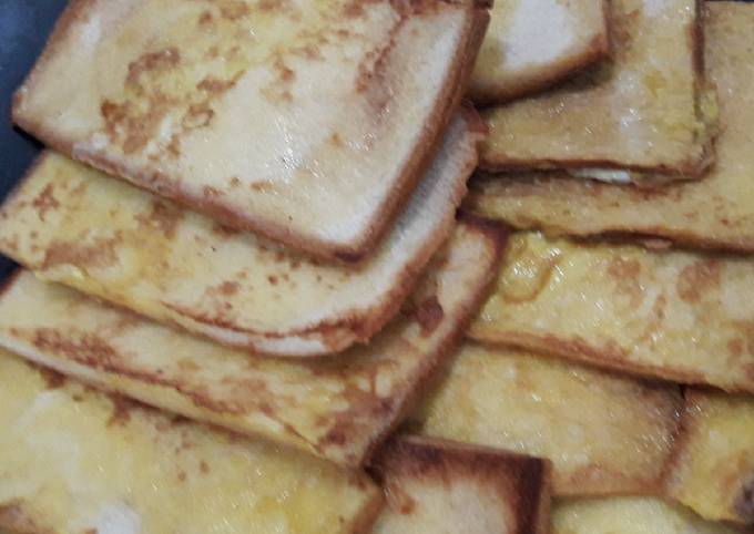 Bagaimana Membuat French Toast Kulit Roti, Bikin Ngiler