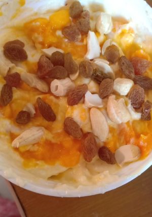 મેંગો ડ્રાયફ્રુઈટ શ્રીખંડ (Mango Dryfruit Shrikhand) રેસીપી મુખ્ય ફોટો