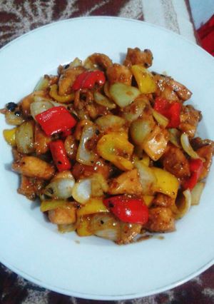 Foto resep Ayam lada hitam