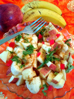 फ्रूट चाट (fruit Chaat recipe in Hindi) रेसिपी मुख्य फोटो