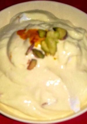 A picture of Kesariya shreekhand.