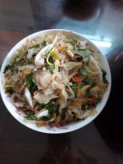 Hình của món Gỏi sứa cho ngày mưa.