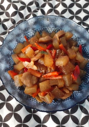 Foto resep Oseng Kikil