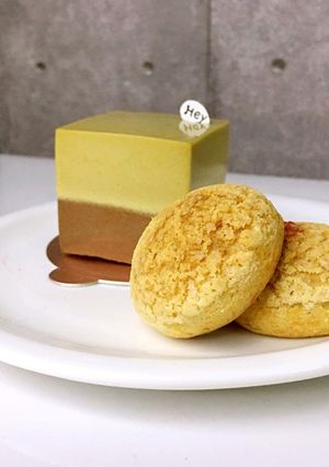 開心果巧克力歐蕾慕斯 的食譜成品照片