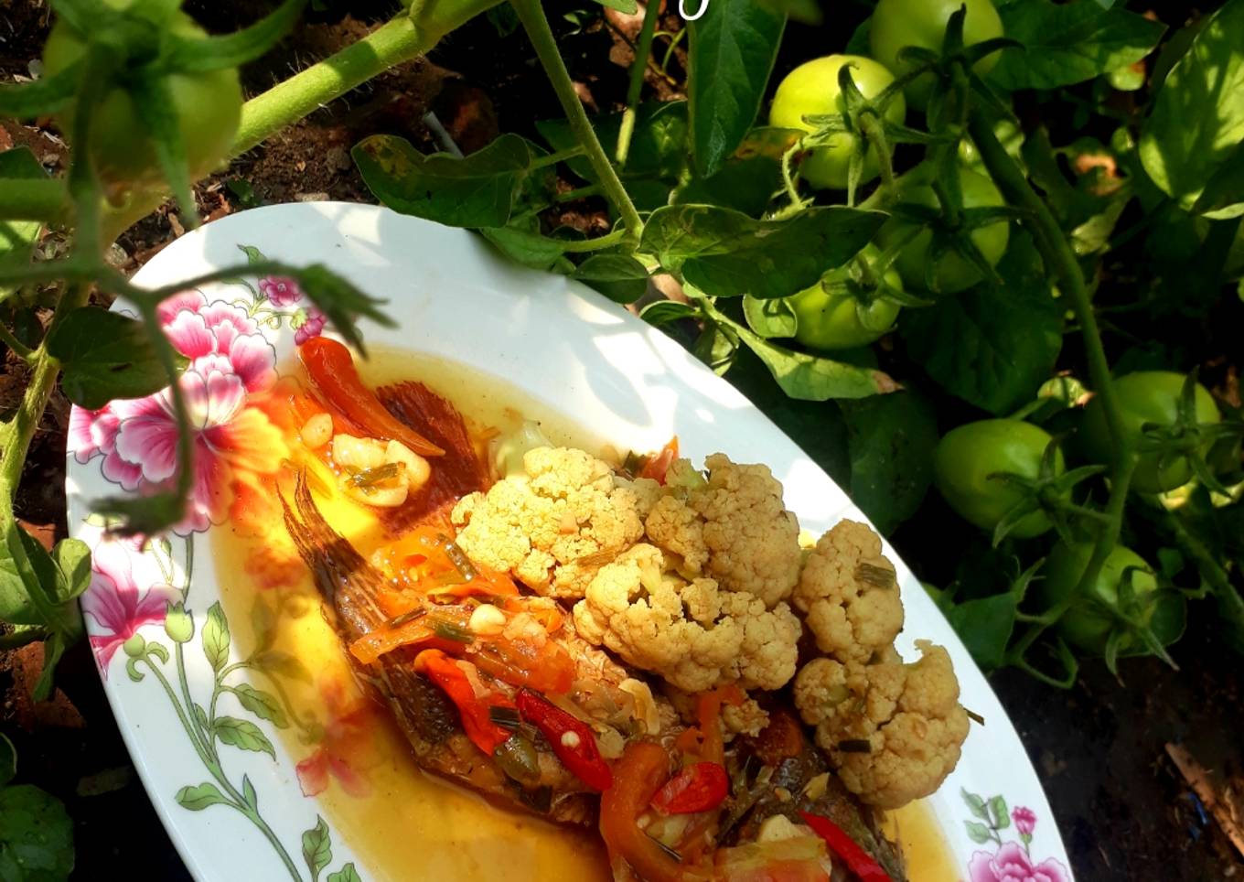 Mujaer Sayur Kembang Kol