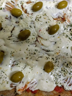 Una foto de Pizza Integral a la provenzal