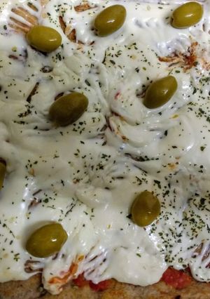 Una foto de Pizza Integral a la provenzal