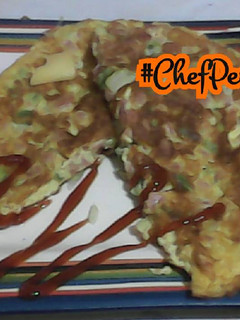 Una foto de Torta de huevos con Spam
