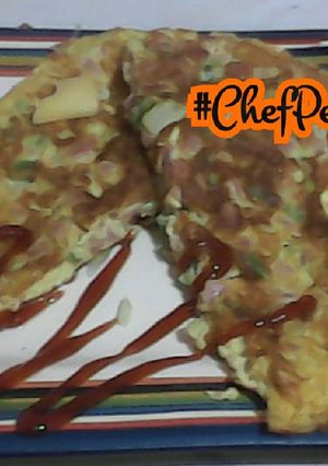Una foto de Torta de huevos con Spam