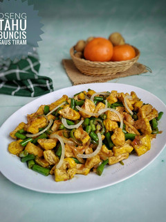 Foto resep Oseng Tahu Buncis Saus Tiram