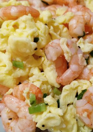 野生沙蝦仁炒蛋 的食譜成品照片