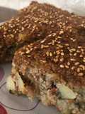 Baked Bulgur and Potato Kibbeh