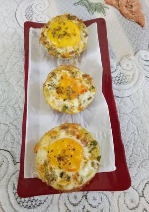 Foto resep Egg Muffins with Beef