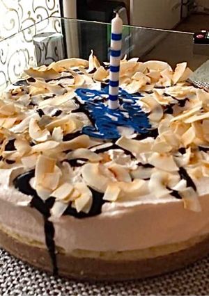 Diétás Gesztenye torta cukormentes, sütés nélkül 😋🤤 recept fotója