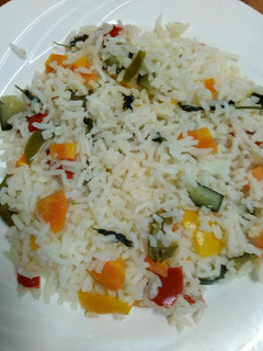 A picture of Vegetable Rice.