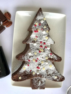 Foto de Bolo de Chocolate e Noz Pecan