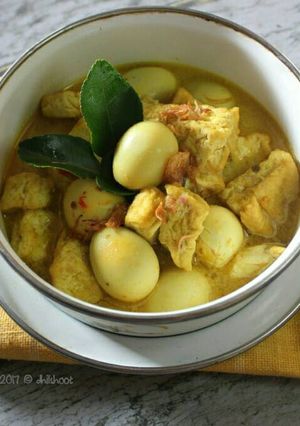 Foto resep Gulai tahu & telur puyuh