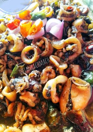 Foto resep Oseng Cumi Cabe Bumbu Ireng