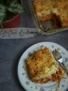 Foto resep Spaghetti Brulee Panggang