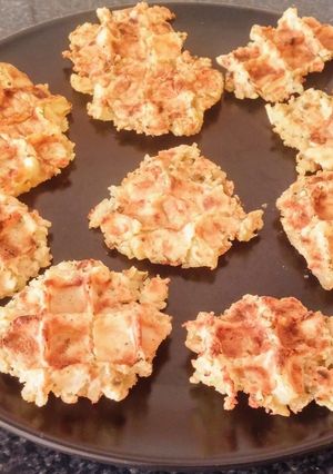 Une photo de Gaufres de pommes de terre (vegan)
