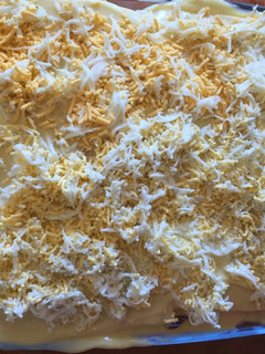 Una foto de Pastel frío de atún y surimi