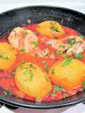 Caldereta de conejo con patatas