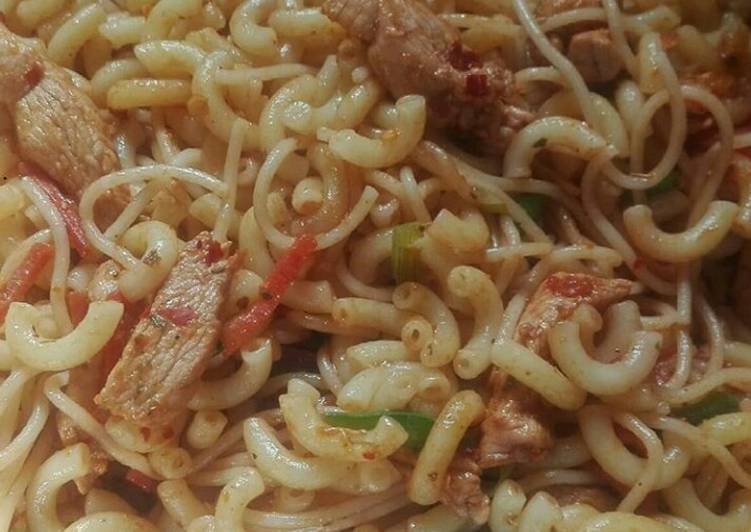 Steps to Prepare Quick Chicken pasta #CookpadRamadan #CookpadApp