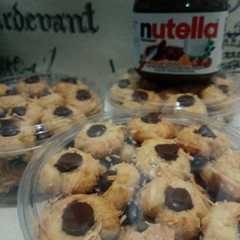 รูปของ Thumbprint cheese nutella